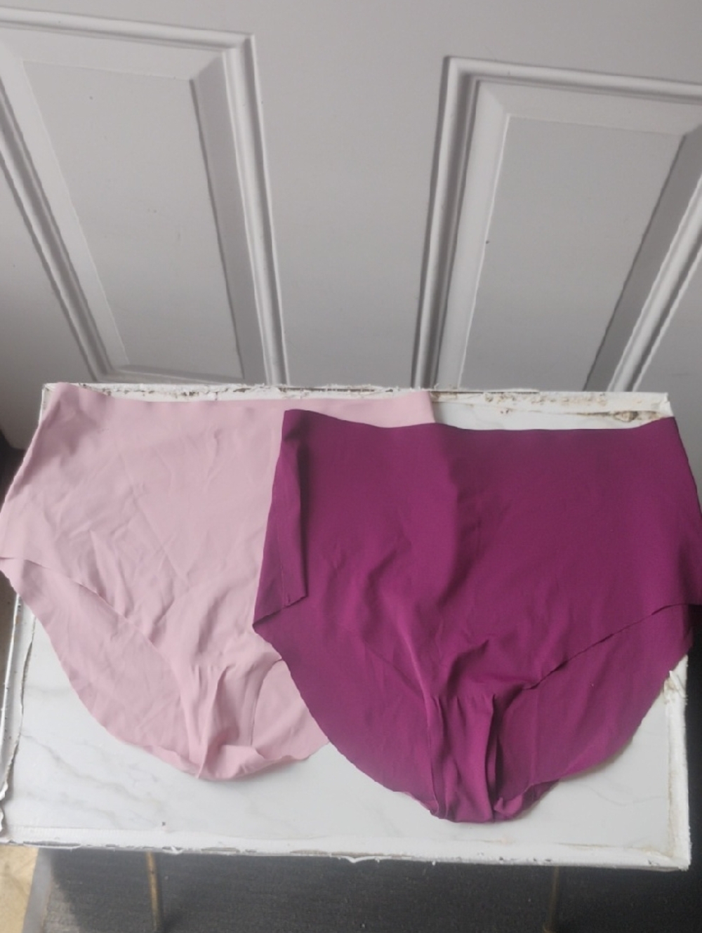 Source Unknown Pink and Magenta Seamless Bikini Panties - 2 Pack